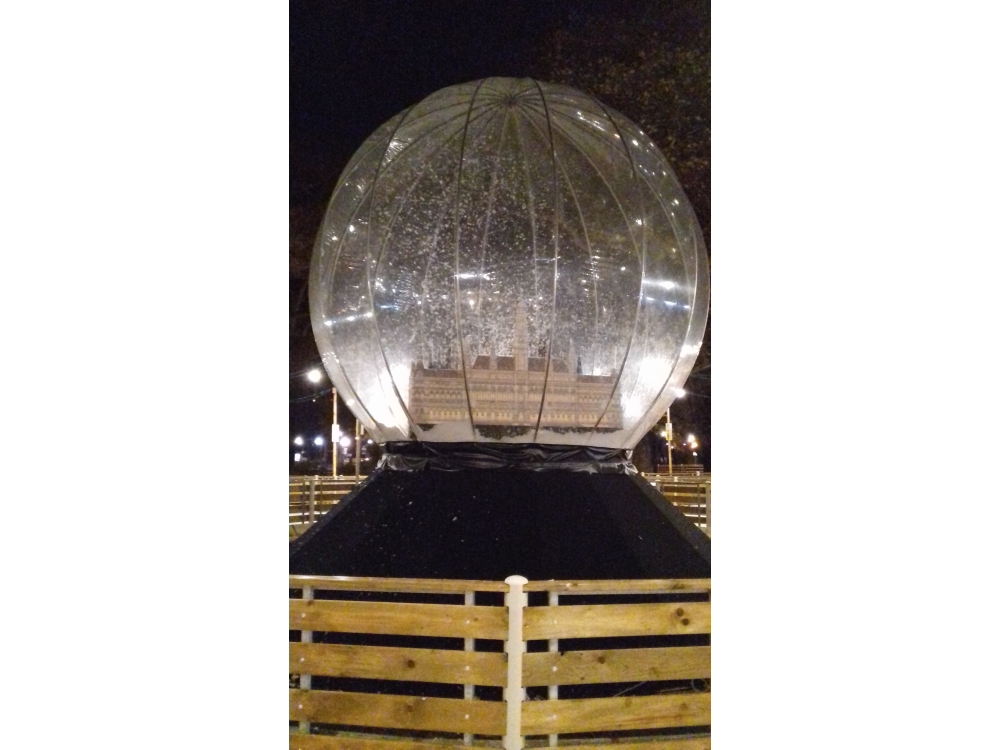 Wiener Eistraum 2016 Rathaus Schneekugel