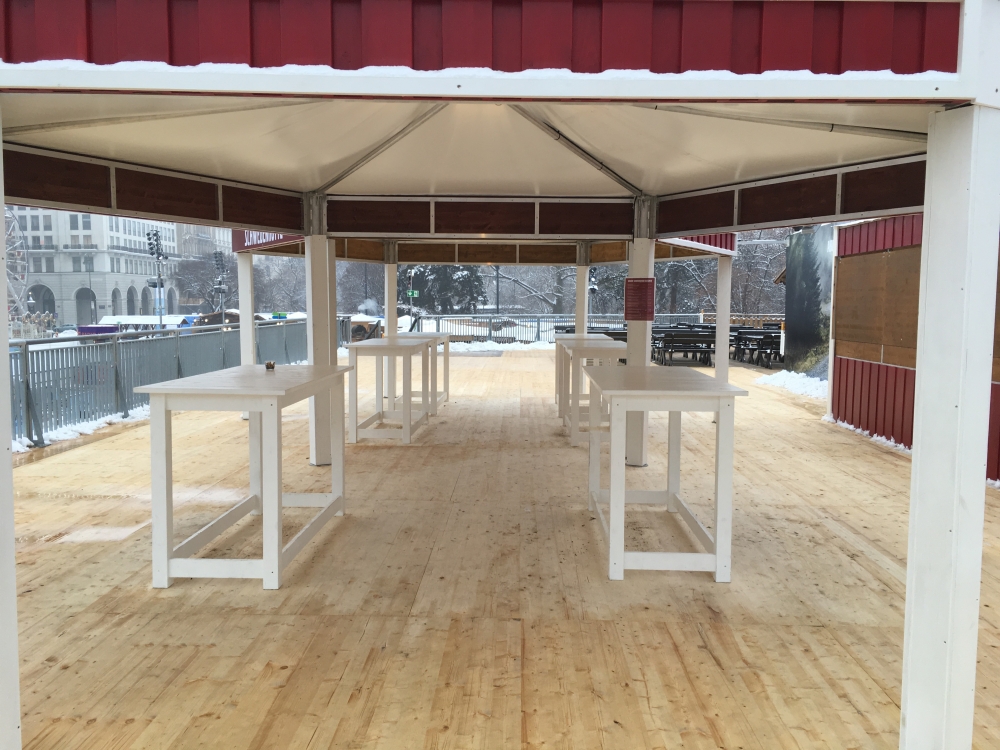 Wiener Eistraum 2017 Gastro Hütte